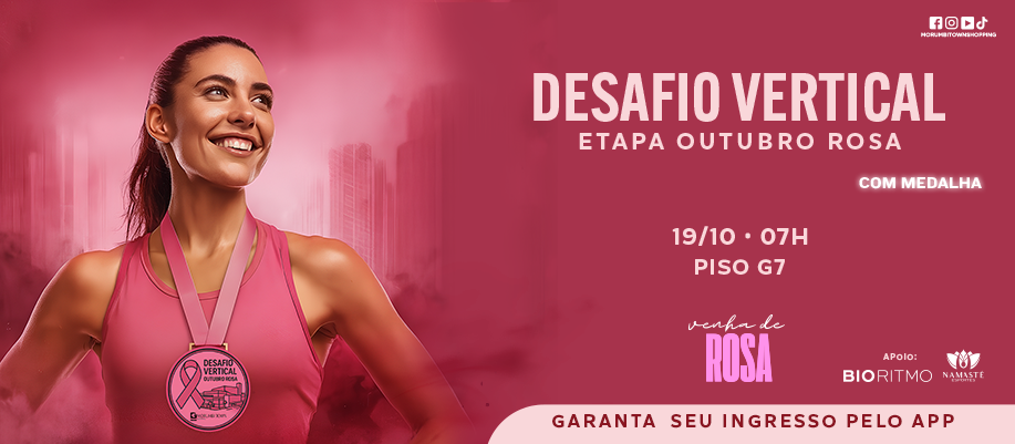 Desafio Vertical Outubro Rosa 