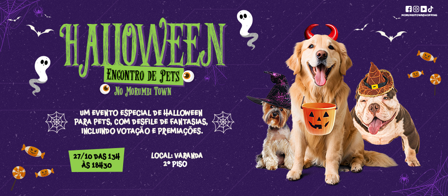 Halloween dos Pets 