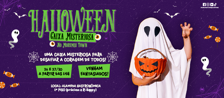 Halloween - Caixa Misteriosa do Morumbi Town  