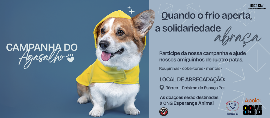Campanha do Agasalho Pet 2025 