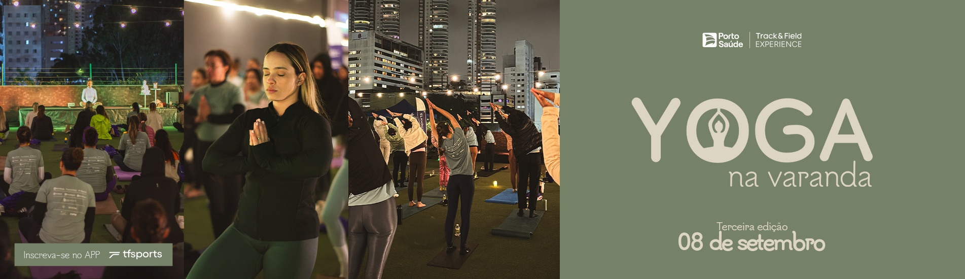 Track&field Experience: Yoga na varanda 