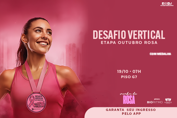 Desafio Vertical Outubro Rosa 