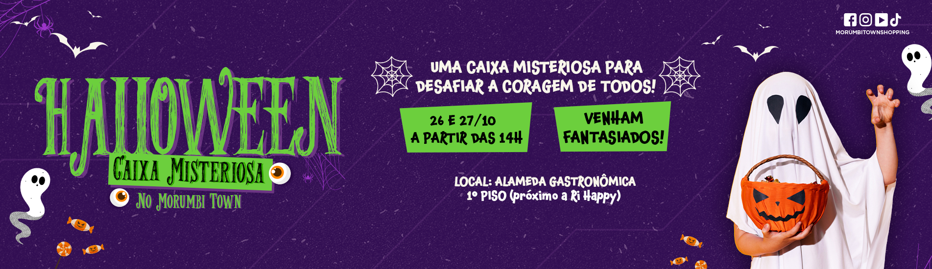 Halloween - Caixa Misteriosa do Morumbi Town  