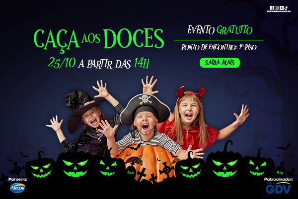 Halloween 2025 - Caça aos Doces 