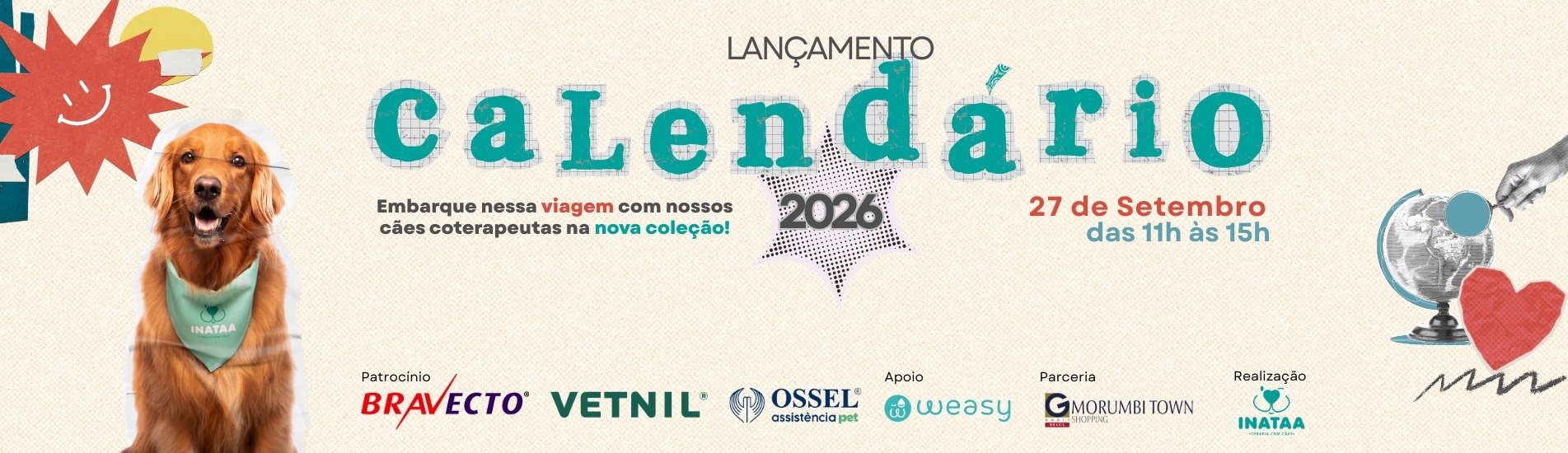 Lançamento Calendário 2026 Inataa