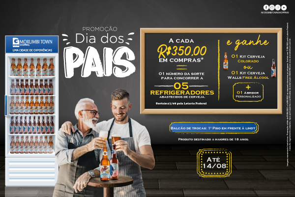 PROMOÇÃO DIA DOS PAIS MORUMBI TOWN