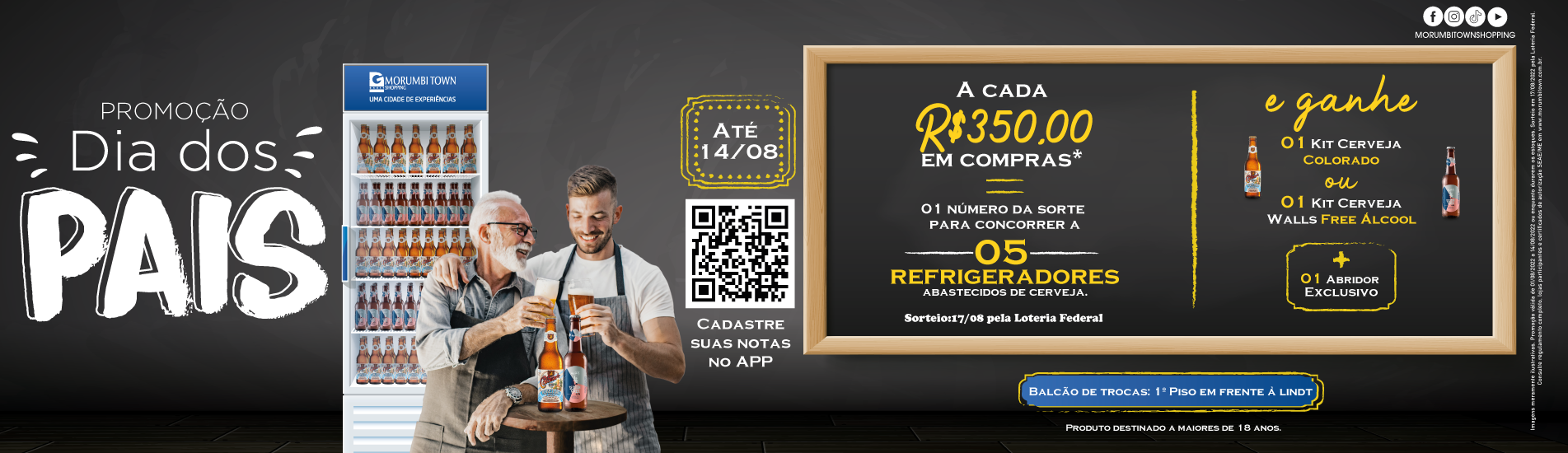 PROMOÇÃO DIA DOS PAIS MORUMBI TOWN