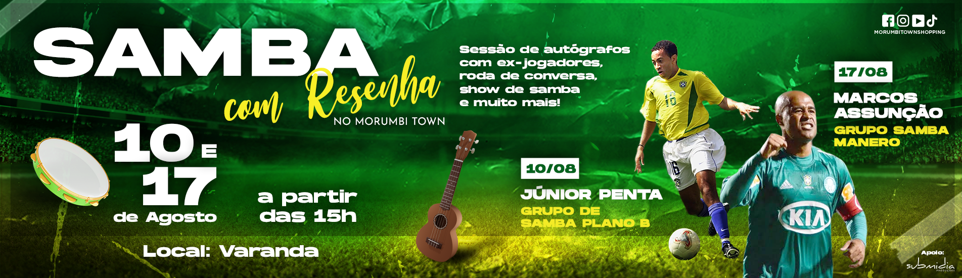 Samba com Resenha no Morumbi Town