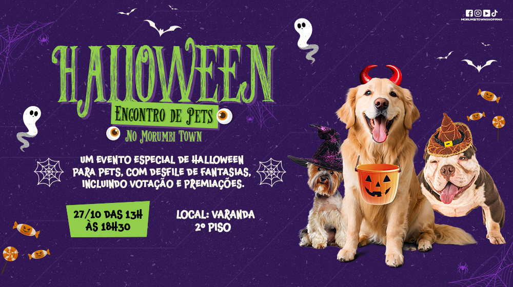 Halloween dos Pets 