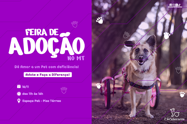 Evento de Adoção de Pets com Deficiência 