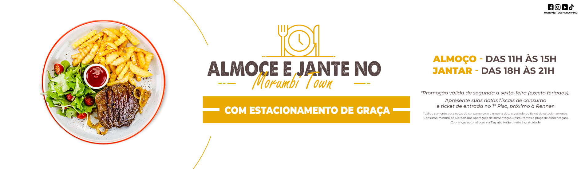 Almoce e Jante no Morumbi Town