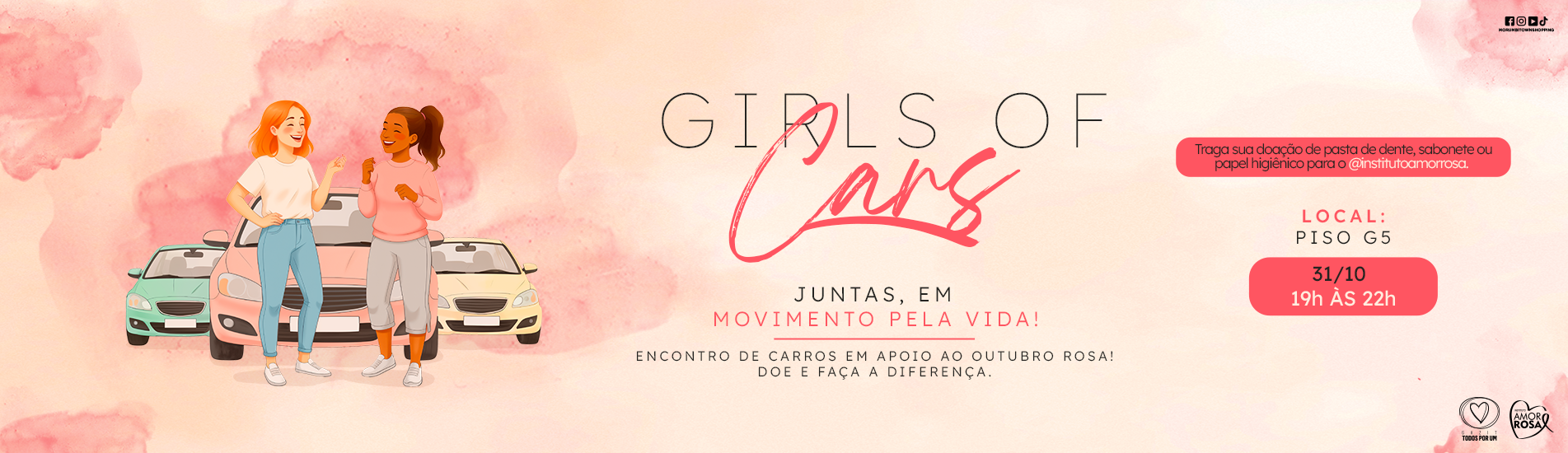 Girls Of Cars - Outubro Rosa 