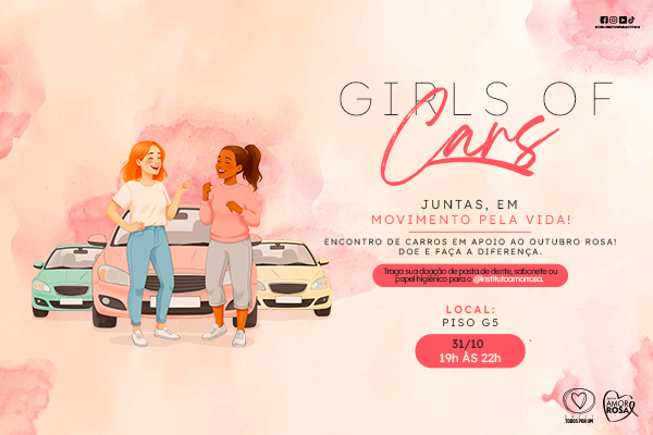 Girls Of Cars - Outubro Rosa 