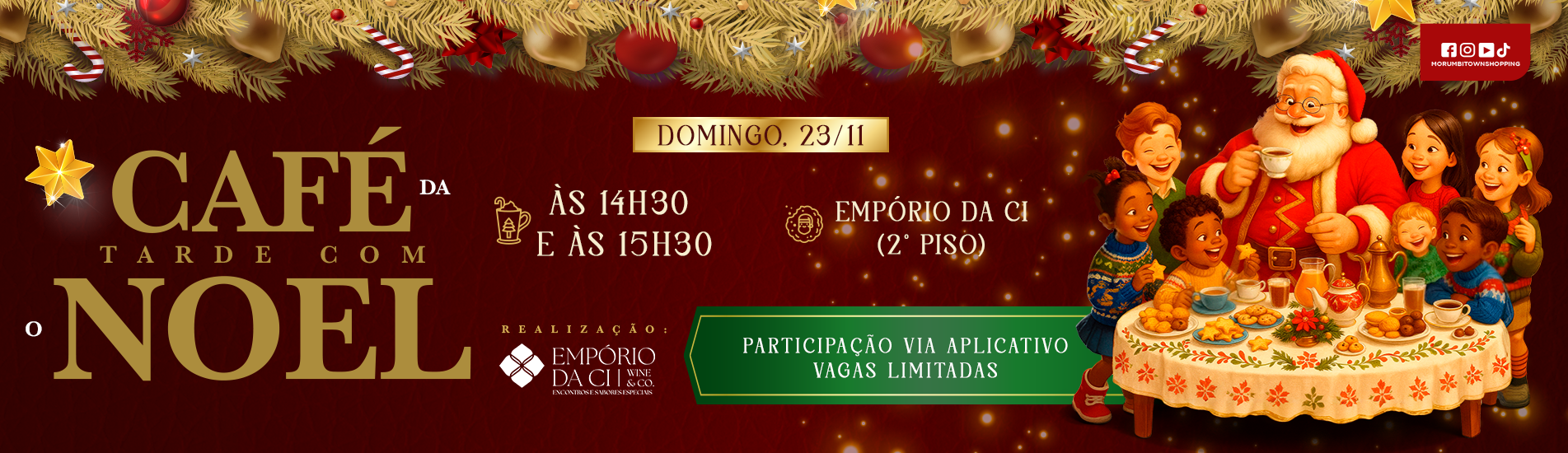 Café da Tarde com o Noel 