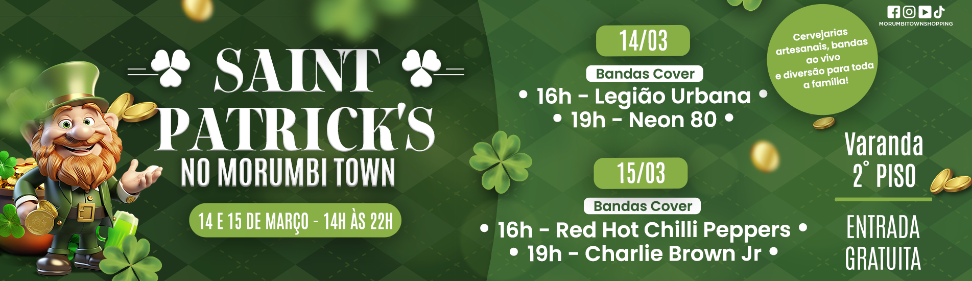 Saint Patrick´s Weekend 2026