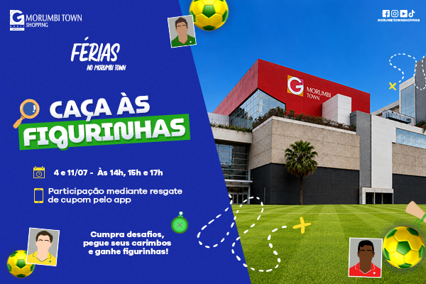 Férias no Morumbi Town: Caça às figurinhas