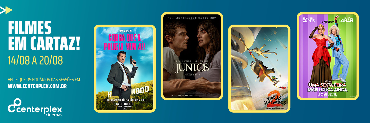 CINEMA - SEMANA  14/08 A 20/08