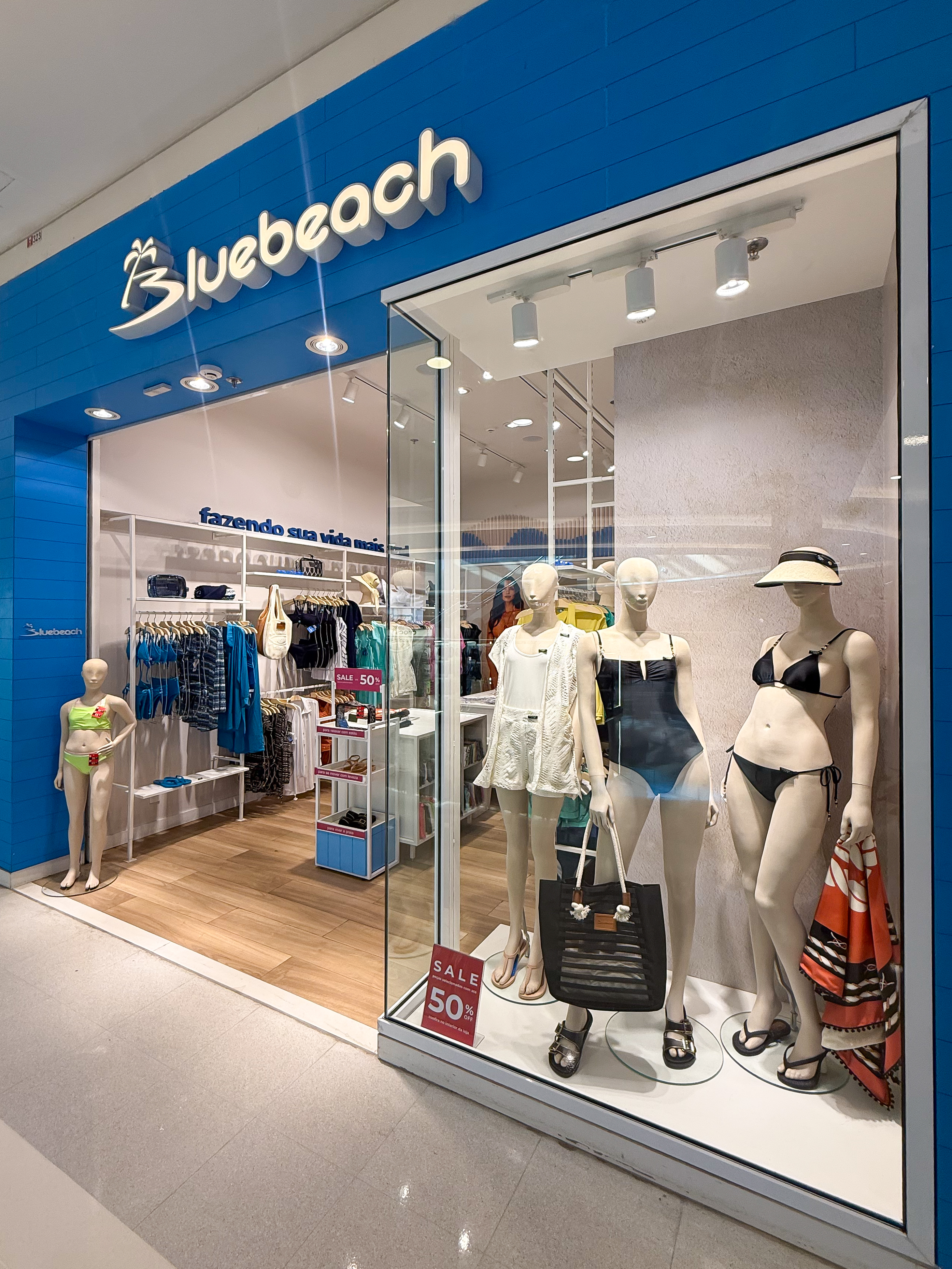 Logo da loja bluebeach