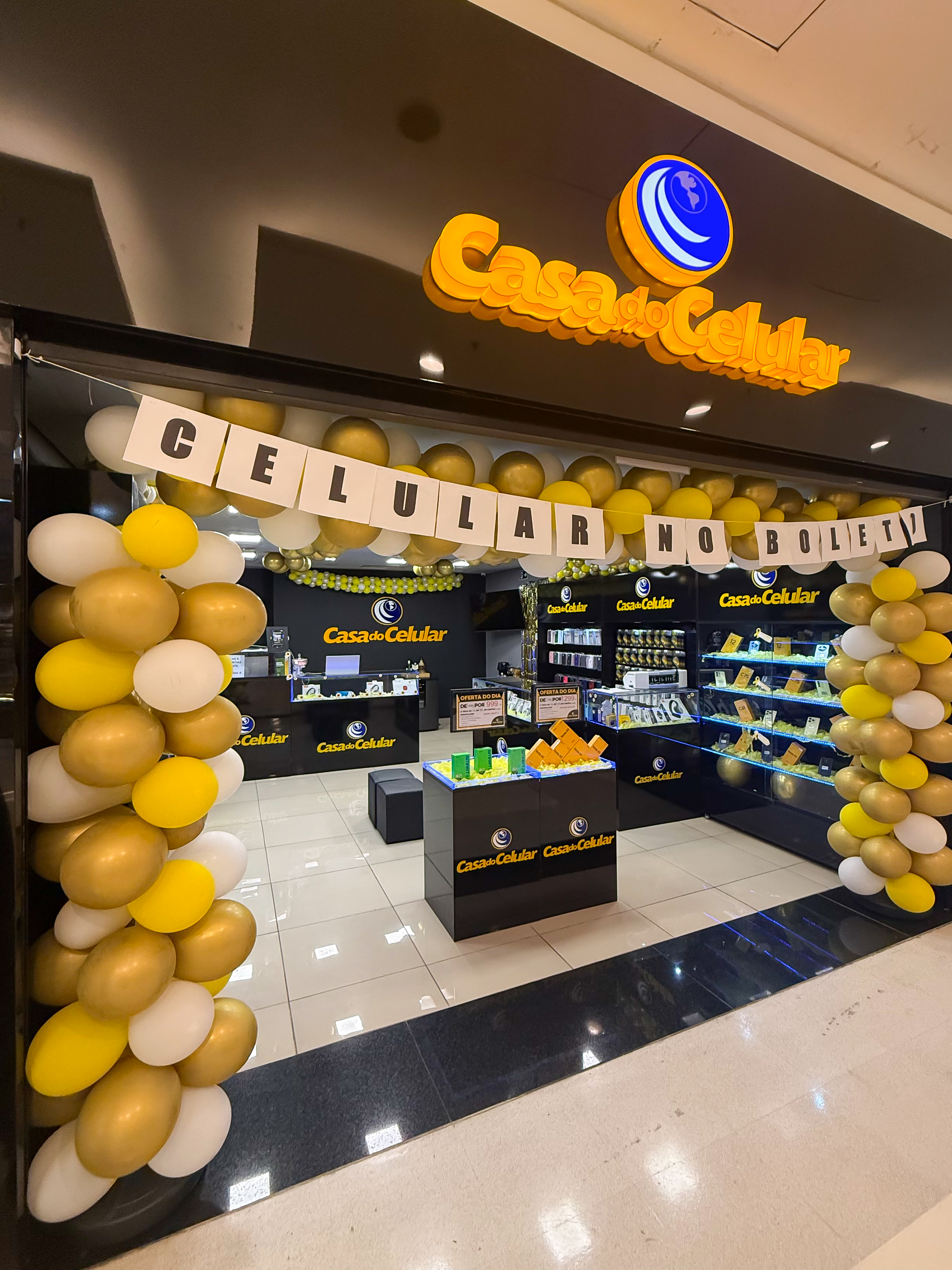 Logo da loja casa do celular