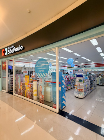 Logo da loja drogaria são paulo