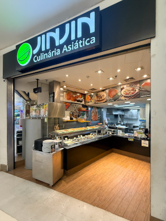 Logo da loja jin jin