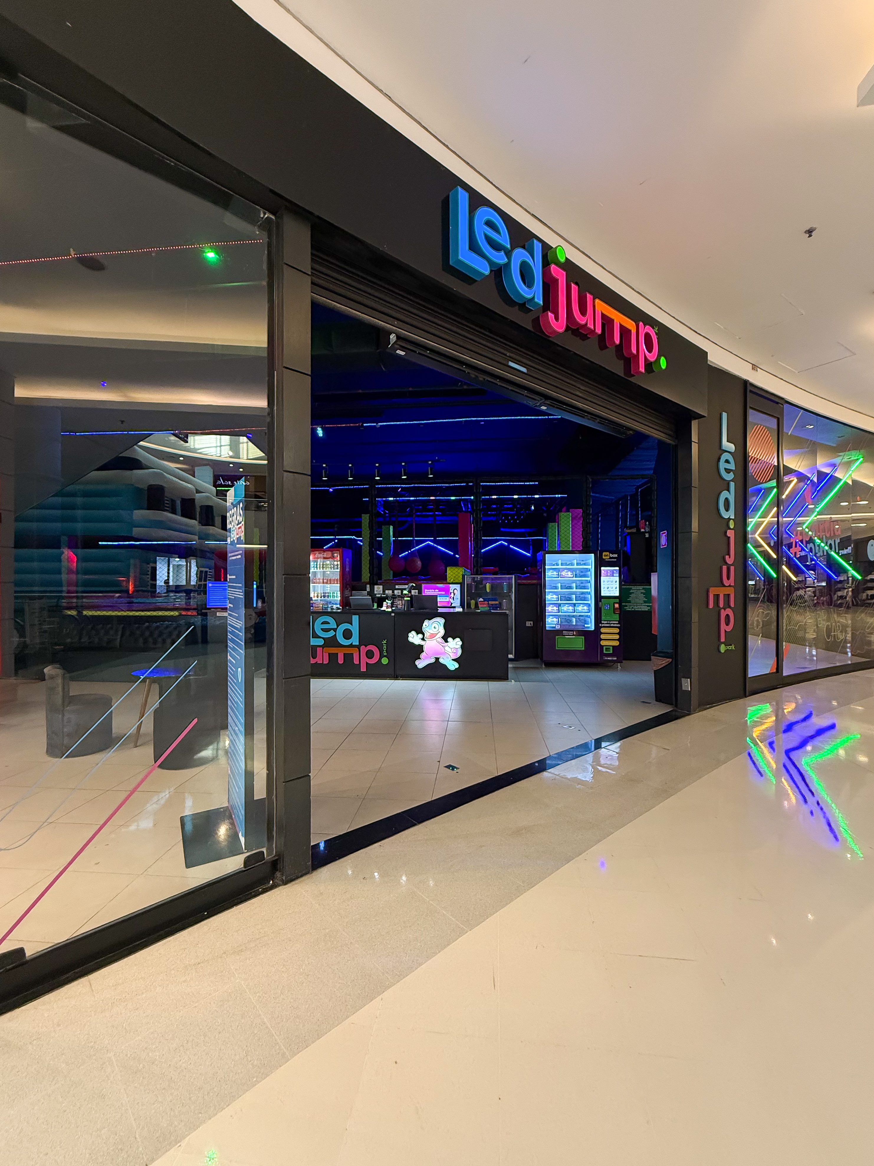 Logo da loja led jump