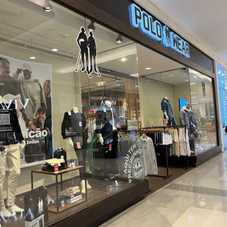 Logo da loja polo wear