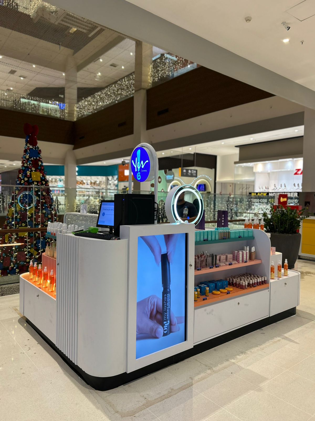 Logo da loja yes cosmetics