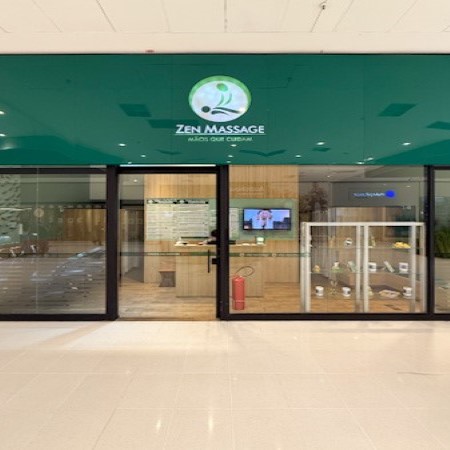 Logo da loja zen massage