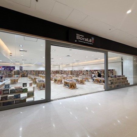 Logo da loja boralê!