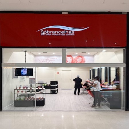 Logo da loja sóbrancelhas