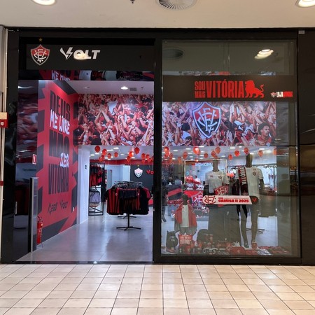 Logo da loja esporte clube vitoria