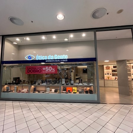 Logo da loja otica da gente