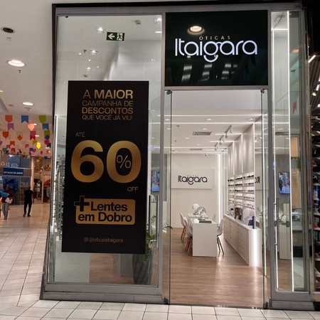 Logo da loja óticas itaigara