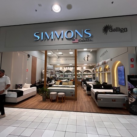 Logo da loja simmons dellion