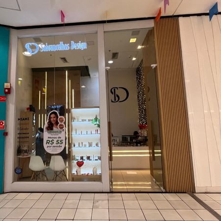 Logo da loja sobrancelhas design