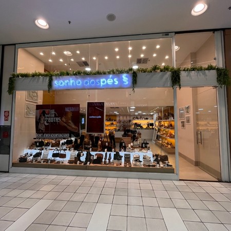 Logo da loja sonho dos pés