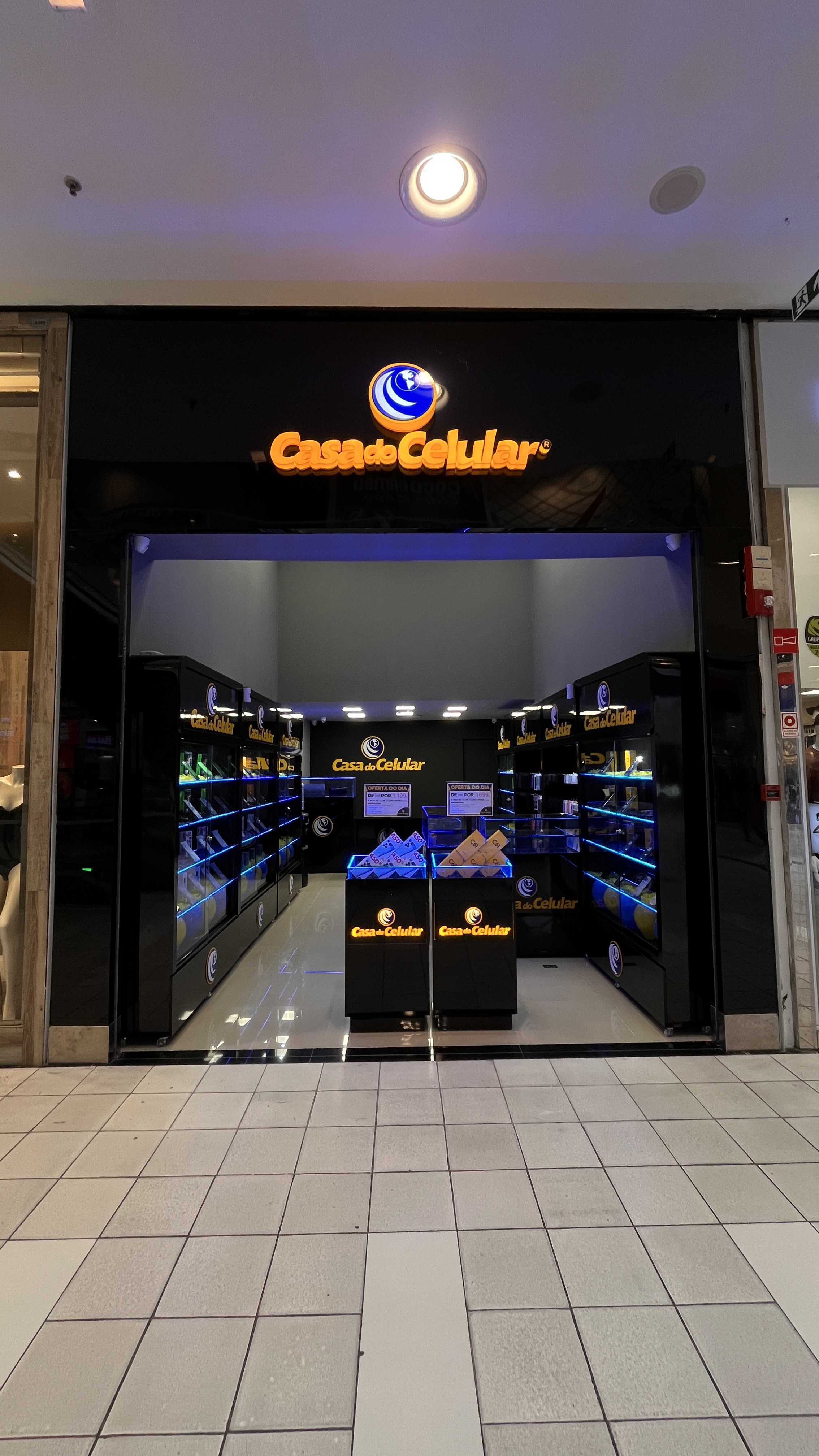 Logo da loja casa do celular