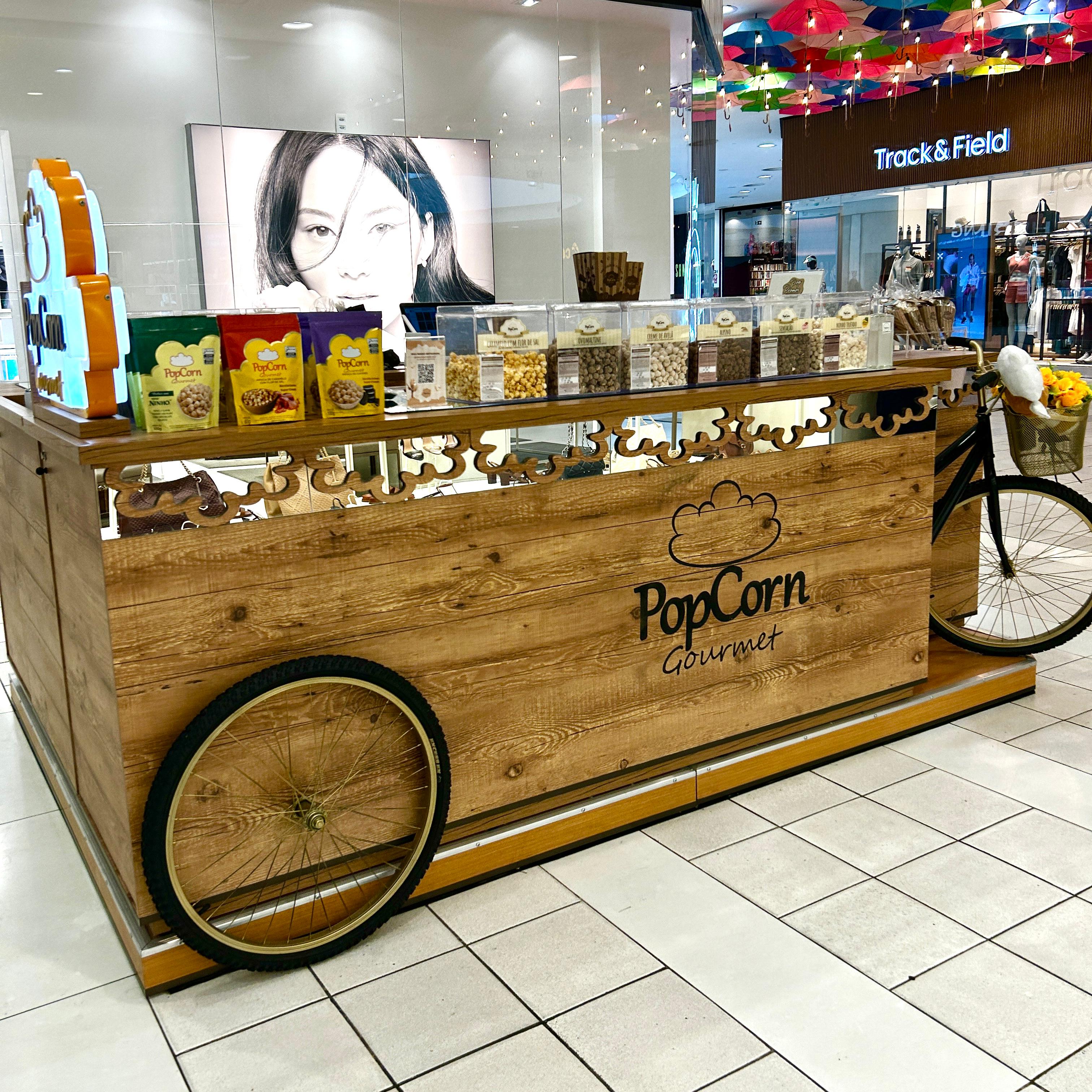 Logo da loja popcorn gourmet