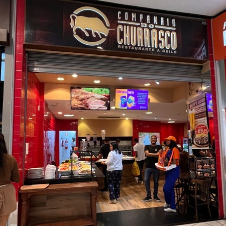 Logo da loja companhia do churrasco