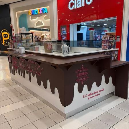 Logo da loja churros hola que tal
