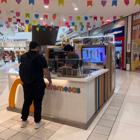 Logo da loja mc donald´s