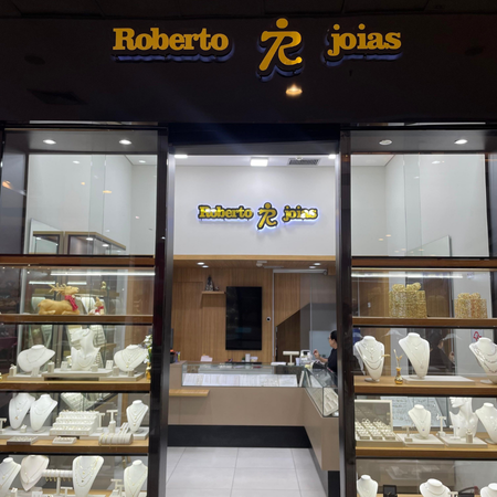 Logo da loja roberto jóias