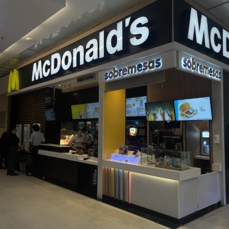 Logo da loja mc donald´s