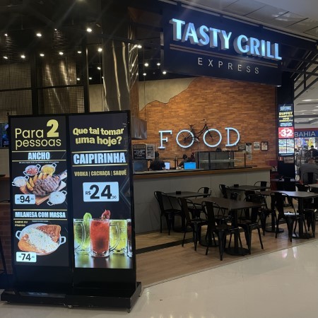 Logo da loja tasty grill