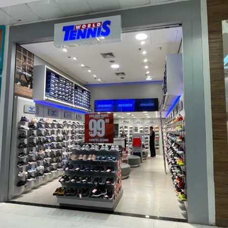 Logo da loja world tennis