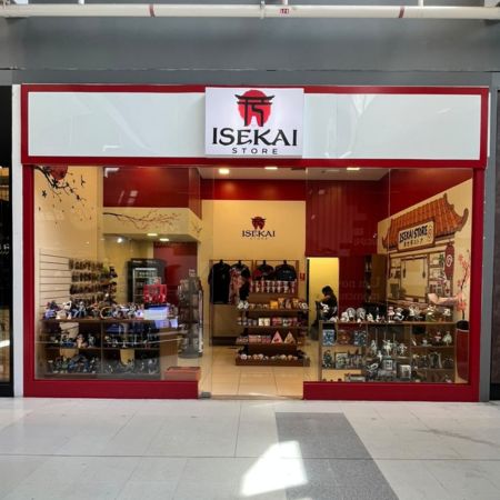 Logo da loja isekai store