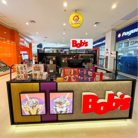 Logo da loja bob´s