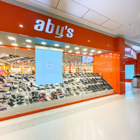 Logo da loja aby´s calçados