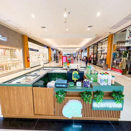 Logo da loja frutos de goias